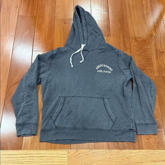 Abercrombie & Fitch Tops - Abercrombie & Fitch Women's Charcoal Hoodie size L